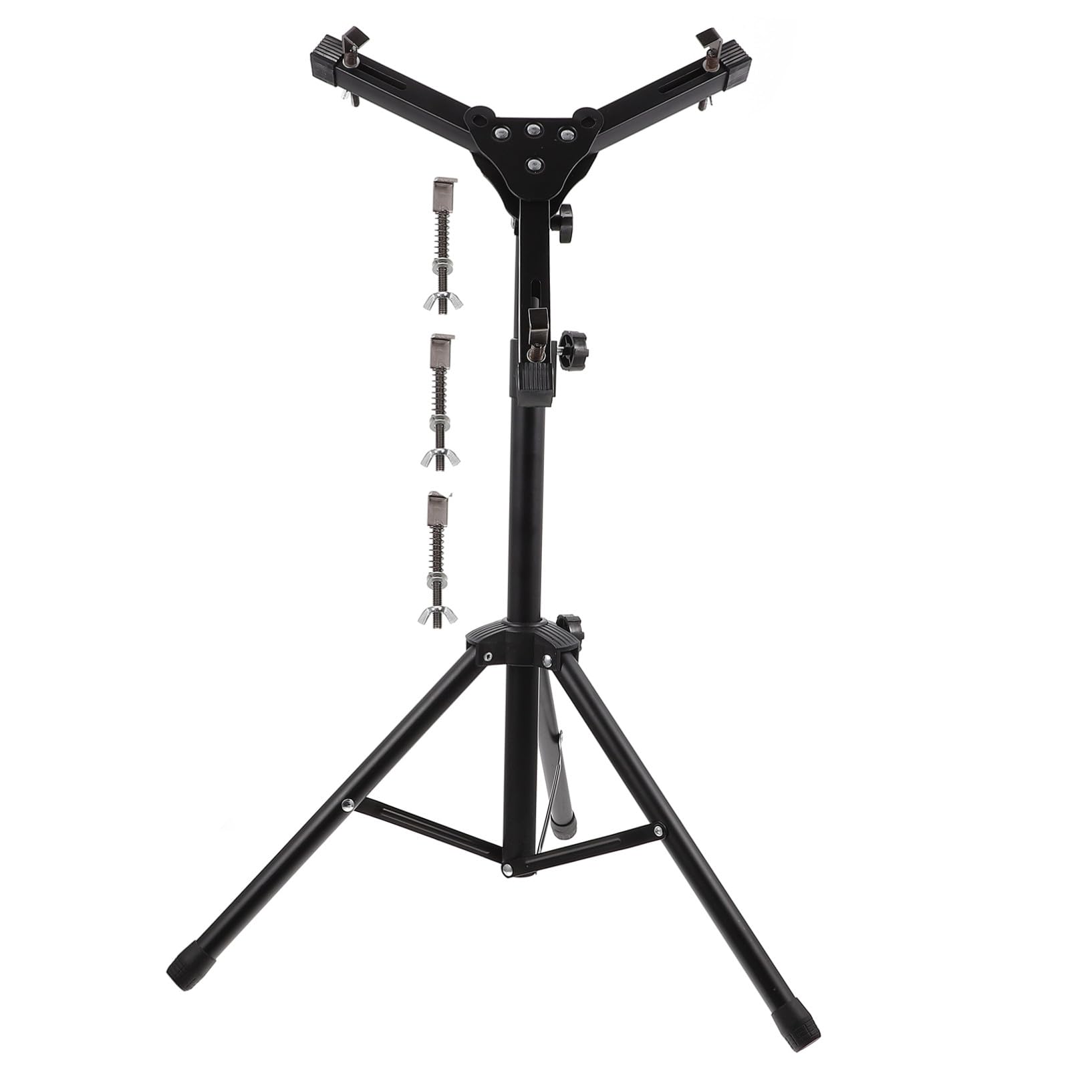 Rack de rangement pour caisse claire support pliant batterie percussions noir - 8