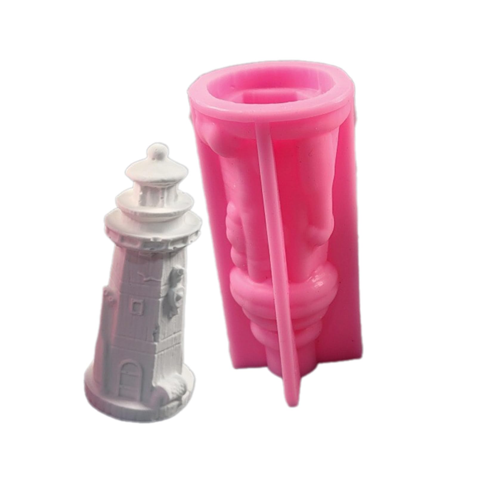 hogtnd Statue Silicone Molds for Home Decorations, Epoxy Resin Crafts, Plaster Fondant Home Decoration Molds
