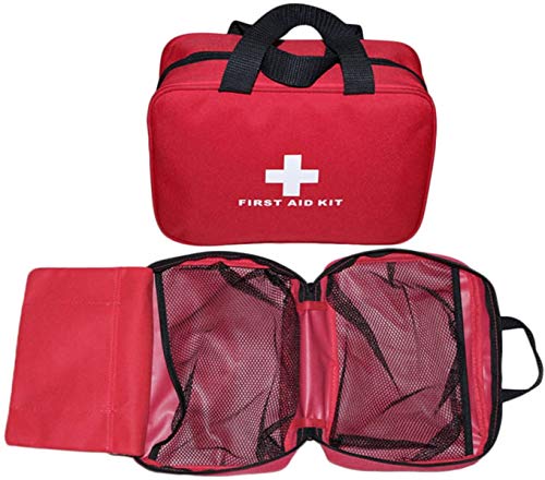 3 Pack Nylon First Aid Empty Kit,Compact and Lightweight First Aid Bag for Emergency at Home, Office, Car, Outdoors, Boat, Camping, Hiking(Bag Only) - Image 4