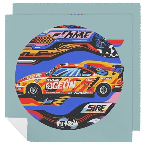 Servilletas de Tela Deportivas Speed Racing 2 PCS miniatura 1