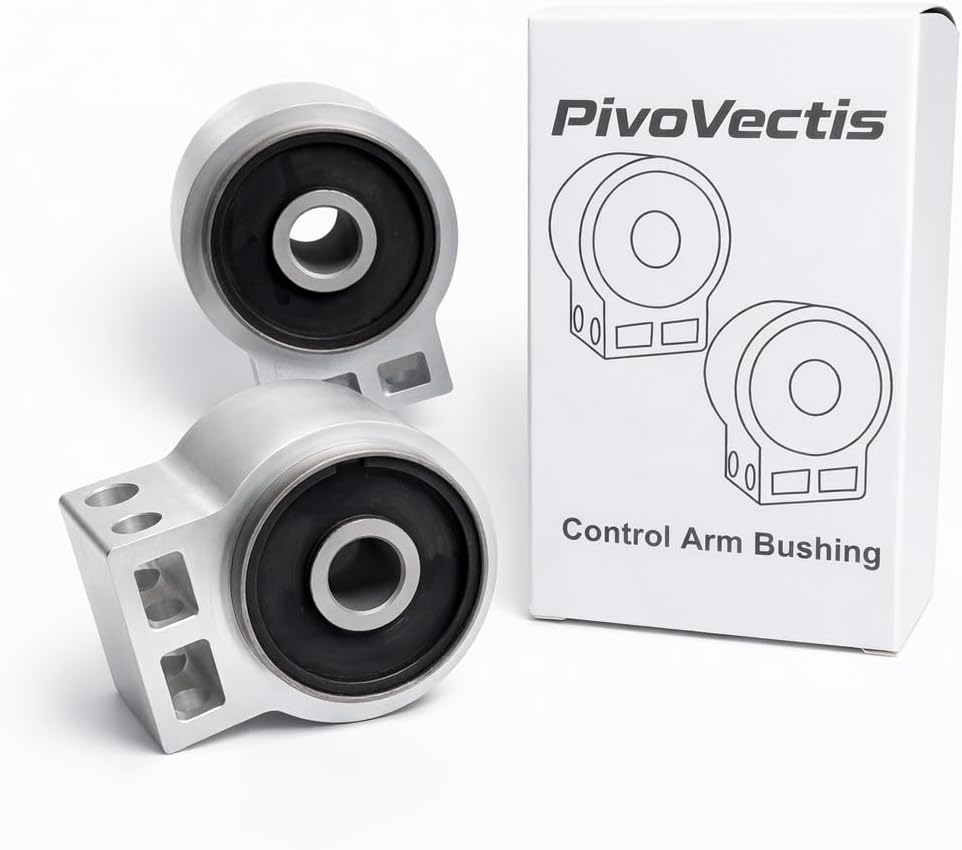22980140 2PCS Front Lower Rear Control Arm Bushing Kit Compatible with Cadillac SRX 2010-2016 Replaces 20928345 20838584 15948452 20903482 22833485