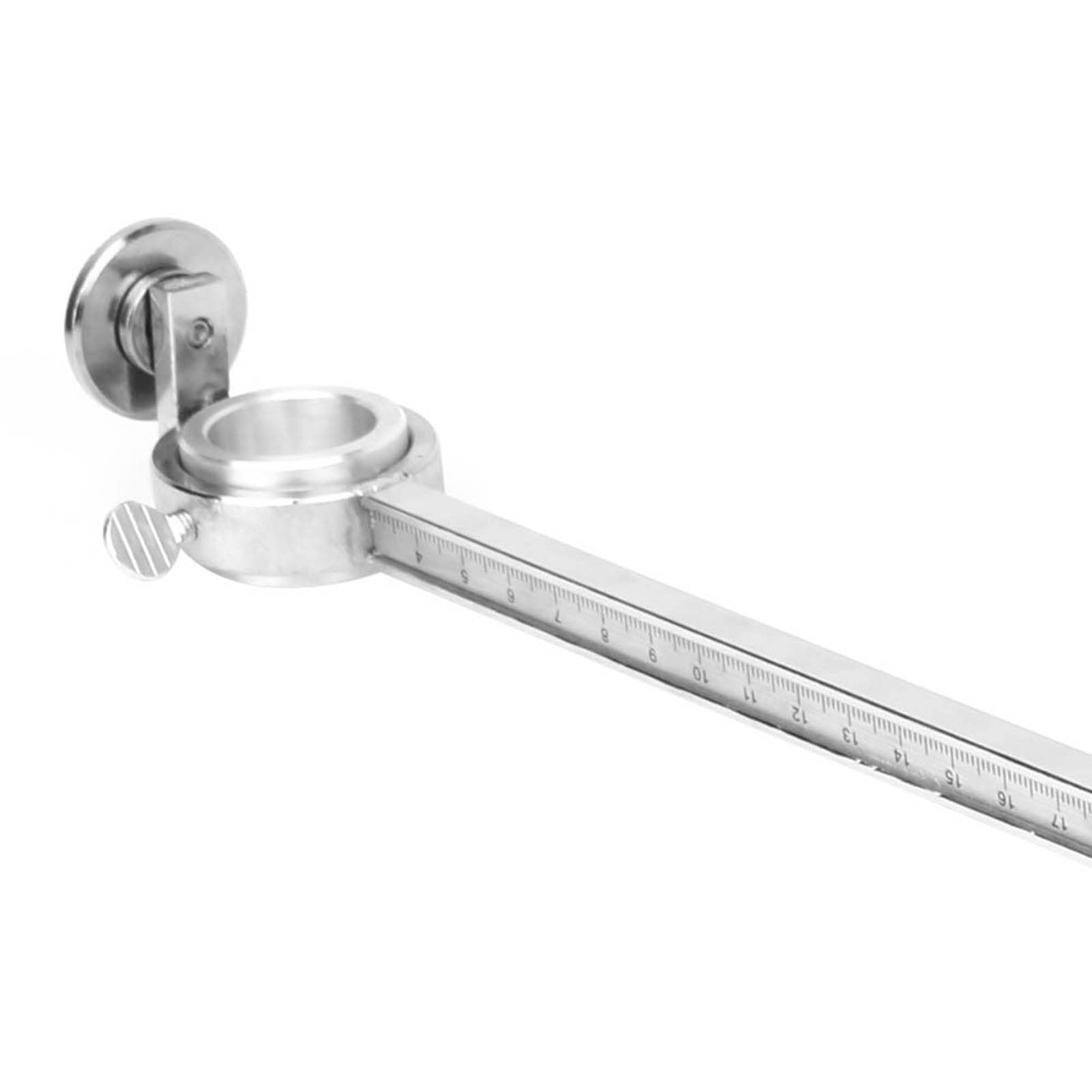 Generic Palnik Prowadnica Rolkowa z Kompasem Trwała Przecinarka Plazmowa Materiały Eksploatacyjne z linijką do Wycinania Okręgów, Stal Nierdzewna, długość 50 Cm, Pasuje do Formatu A40/PT-31