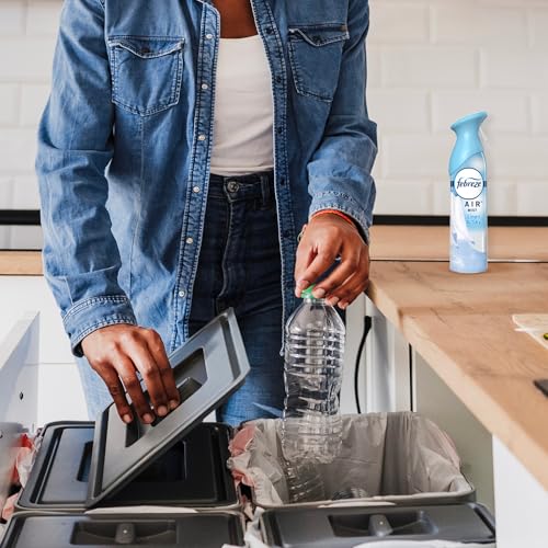 febreze air mist air freshener spray odor-fighting room spray air fresheners for home and bathroom and kitchen aerosol can linen amp sky scent 88oz 6 count