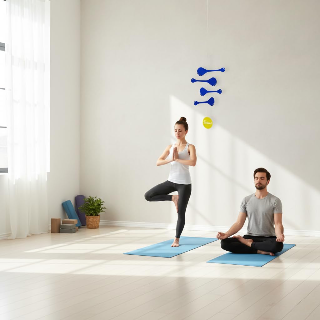 Harmony-Inspired Hanging Mobile - Serene and Balanced Decor for a Calming Space