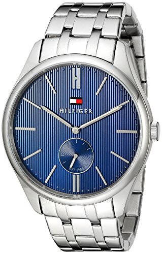 Tommy Hilfiger Men's 1791171 Analog Display Quartz Silver Watch
