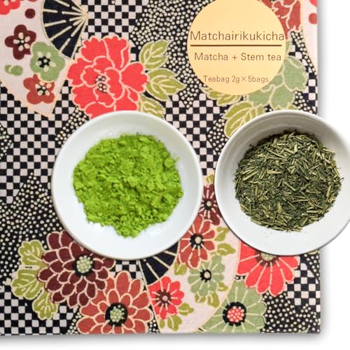 原田園 抹茶入り茎茶ティーバッグ 2g×5個