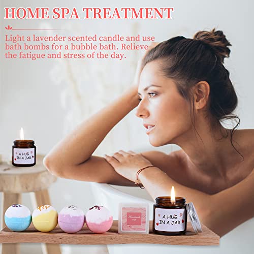 Relaxing Spa Gift Basket for Women,Unique Gifts for Her Best Friend Mom Sister Wife,Gratitude Gift Personalized Care Package for Women Gift Set, Encouragement Box for Female Friend - Image 5