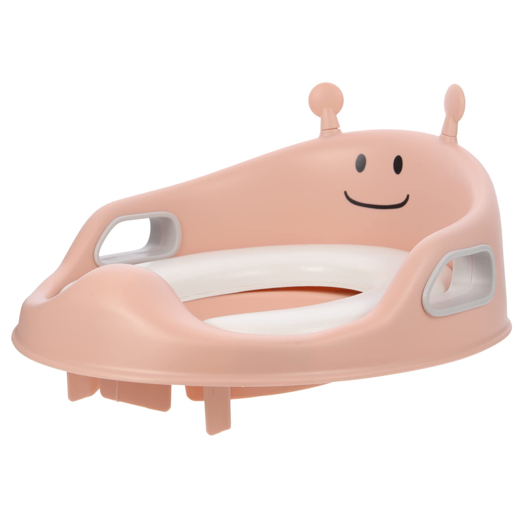 Asiento de Inodoro para Niños Dibujos Animados y Asas | Pu y Pp, Ajuste Ergonómico, Instalación Sencilla, Compatible Mayoría de Wc