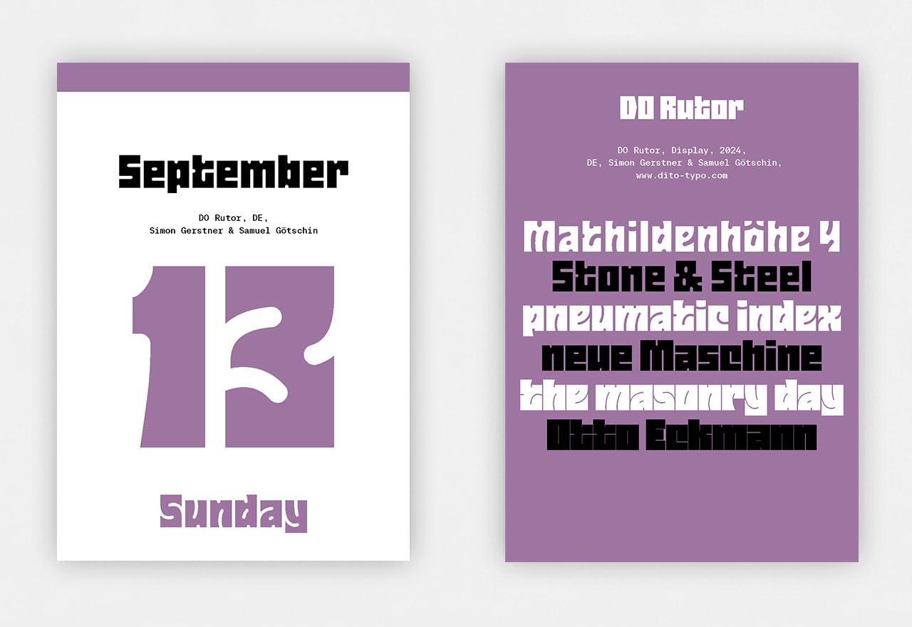 Typodarium 2026: A 365 Day Type Calendar with a Fresh Font for Every Day