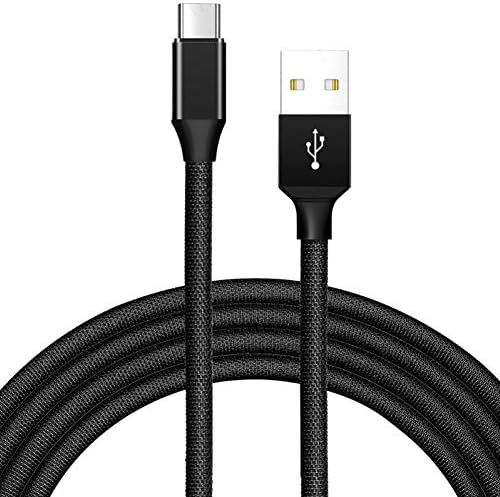 Nlager USB C Cable with Universal USB Type-C Data Aluminum Housing Sync Fast Charging Cable Cord Compatible with iOS & Android Mobile Phone Black-1M 1M