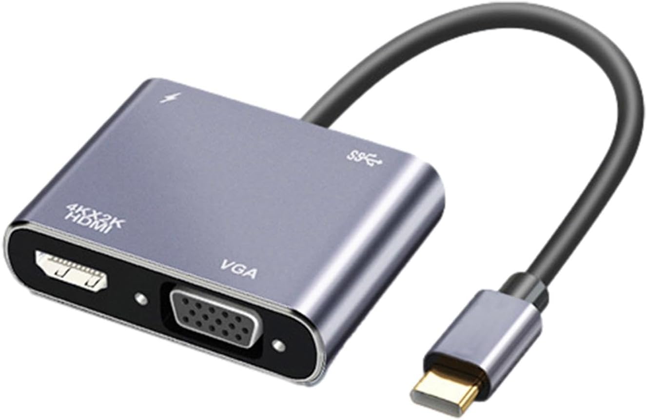 USB Multiport Adapter HighSpeed Docking Station TypeC to VGA USB