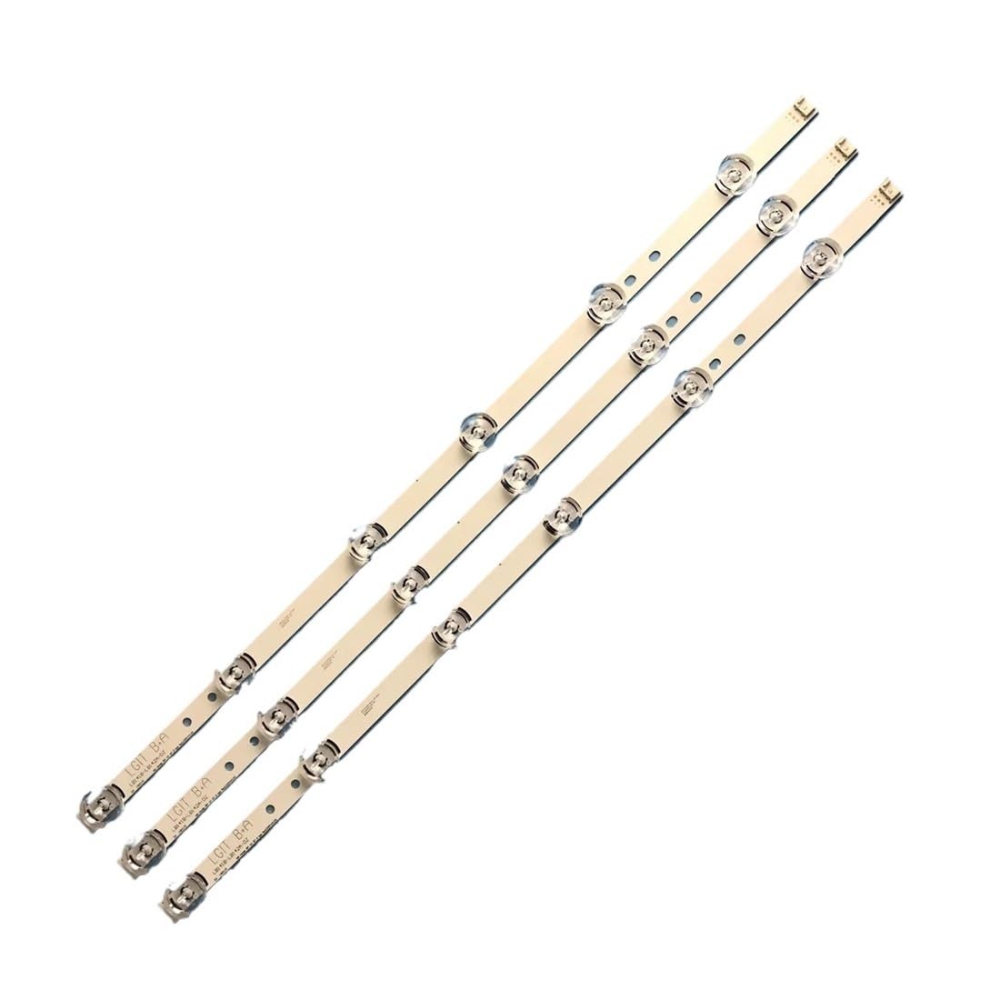 Listwa podświetlająca LED 6 lampa do telewizora 32" 32MB25VQ 6916l-1974A 6916l-1981A lv320DUE 32LF580V 32LB5610 drt 3.0 32 32LB582V(Copy Aluminum)