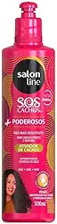 Salon Line, Ativador de Cachos, SOS Cachos, + Poderosos, Vegano - Cabelos Ondulados, Cacheados e Crespos, 300 ml