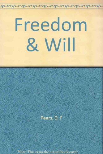 Freedom and The Will B001285I9C Book Cover