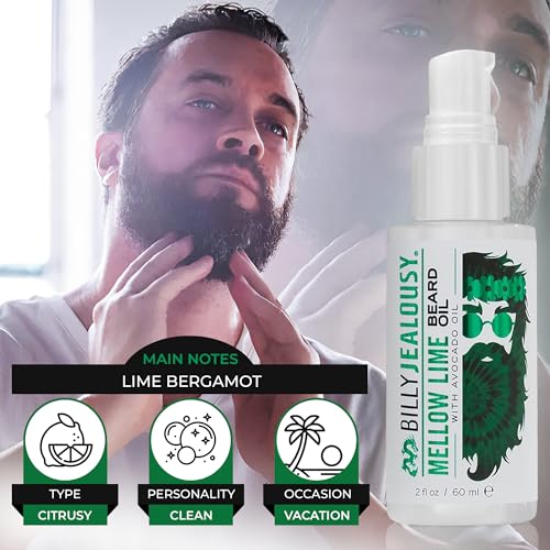 Billy Jealousy Beard Oil for Men, Lightweight, Low Shine, and Hydrating Beard Moisturizer for Softer Hair, Helps Prevent Itching and Flakes - Image 5