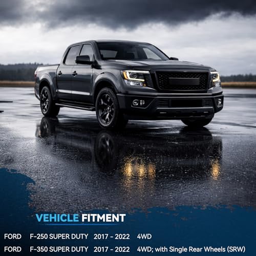 Image of Detroit Axle - 4WD Front Wheel Bearing Hubs for 2017-2022 Ford F-250 F-350 Super Duty, Wheel Bearing and Hubs Assembly Replacement Pair Hubs