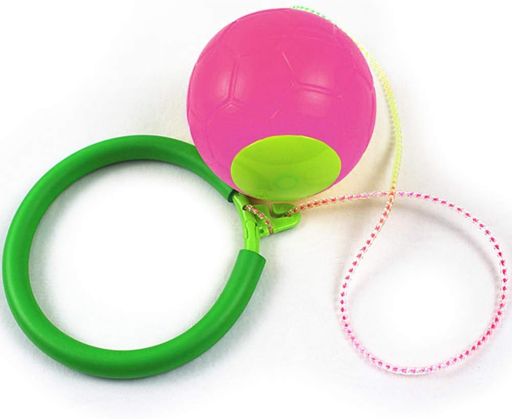 Skip Ball - Jumping Toy Swing Balls - Great Fitness Game for Men and Women, Old and Young