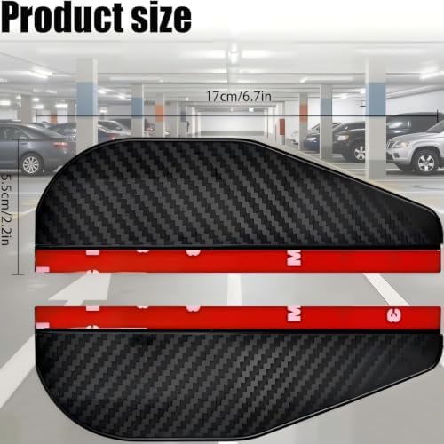 Side Mirror Rain Guard for Honda Accord VII Coupe facelift 2002-2007 - 4