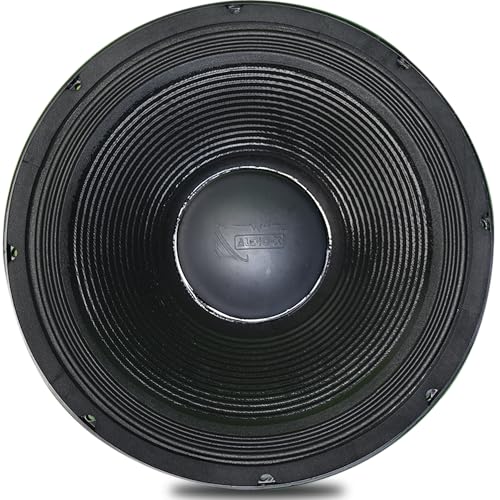 Image of AUDiO-X A001 15-Inch 1000W DJ Subwoofer Speaker - 8 OHM, 4 inch (99.3mm) Voice Coil, Y35 220x110x25 Magnet, Aluminum Die-Casting Body, High-Power Performance for Professional Audio Systems