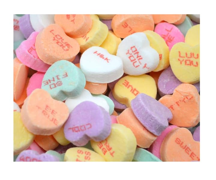 Brach's Tiny Conversation Hearts - 5 oz Bags - Pack of 2 - Classic Valentine's Day Candy That Generations Have Loved