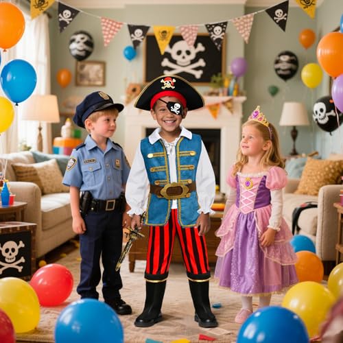 Disfraz Infantil Pirata 19 Piezas miniatura 6