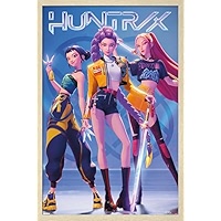 Générique Kpop Demon Hunters Movie Poster Affiche Décoration