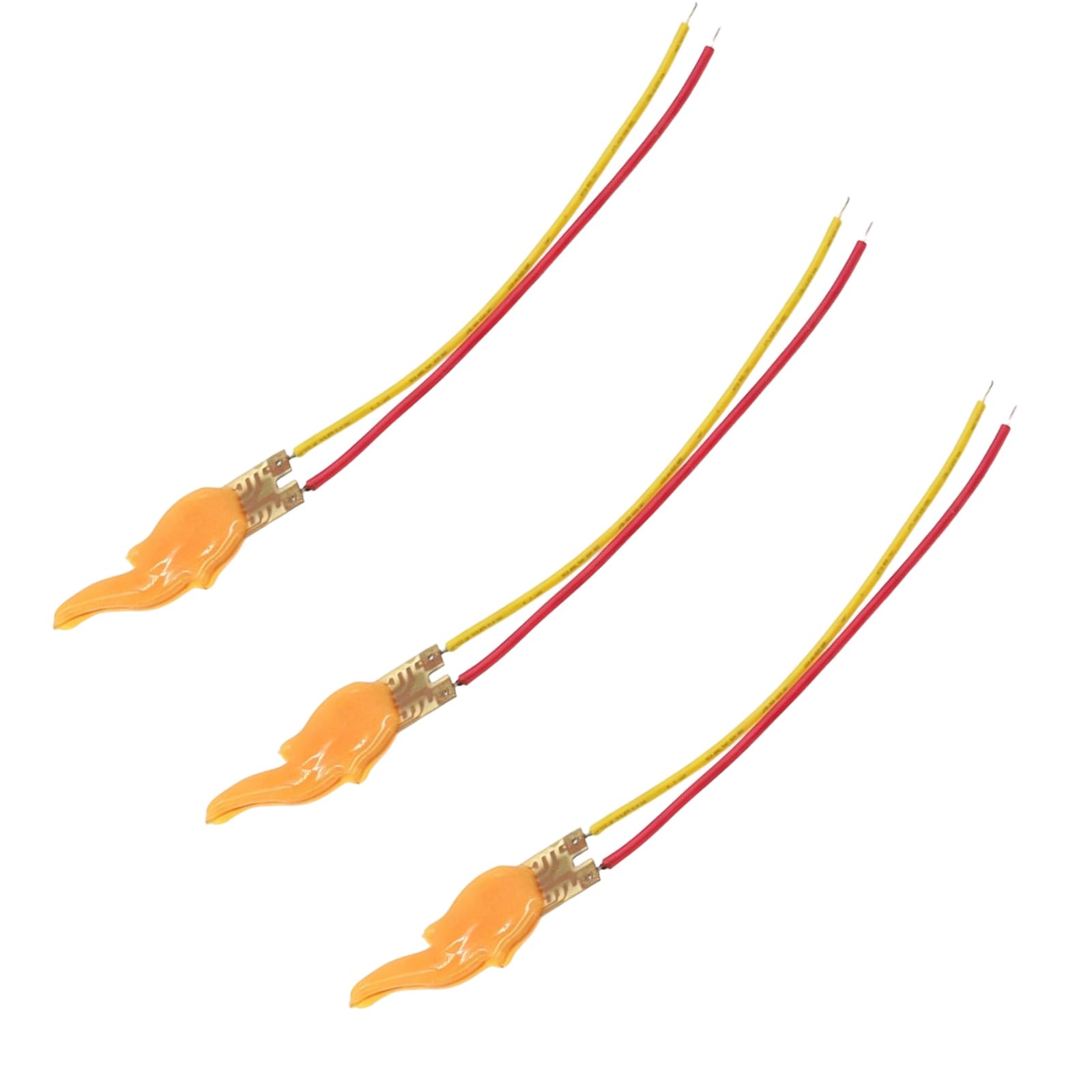 PHOERTY Glowing Artificial Light with Adjustable Brightness DC3V to 5V LEDs Flame Lights for Tabletop Decorations Flickering LED