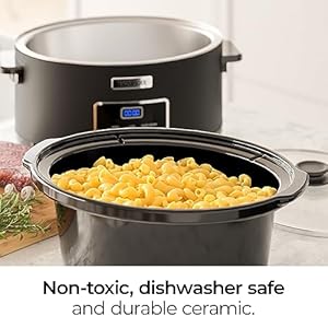 Magnifique8quartcasseroleslowcookerwithtimeranddigitalprogrammablesmallkitchenapplianceforfamilydinnersserves6peopleheatsettingskeepwarmlowandhigh Urban Country Home Decor Magnifique 8 quart casserole slow cooker with timer and digital programmable small kitchen appliance for family dinners serves 6 people heat settings keep warm low and high urban country home decor