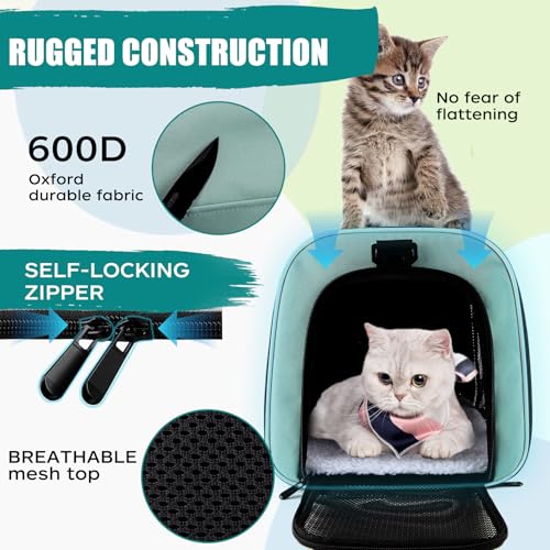 image for Top tasta Cat, Dog Carrier for Small Medium Pet Carriers Up to15Lbs, C