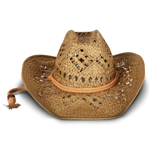 Sombrero cowboy de paja para mujer Lucky Brand miniatura 1