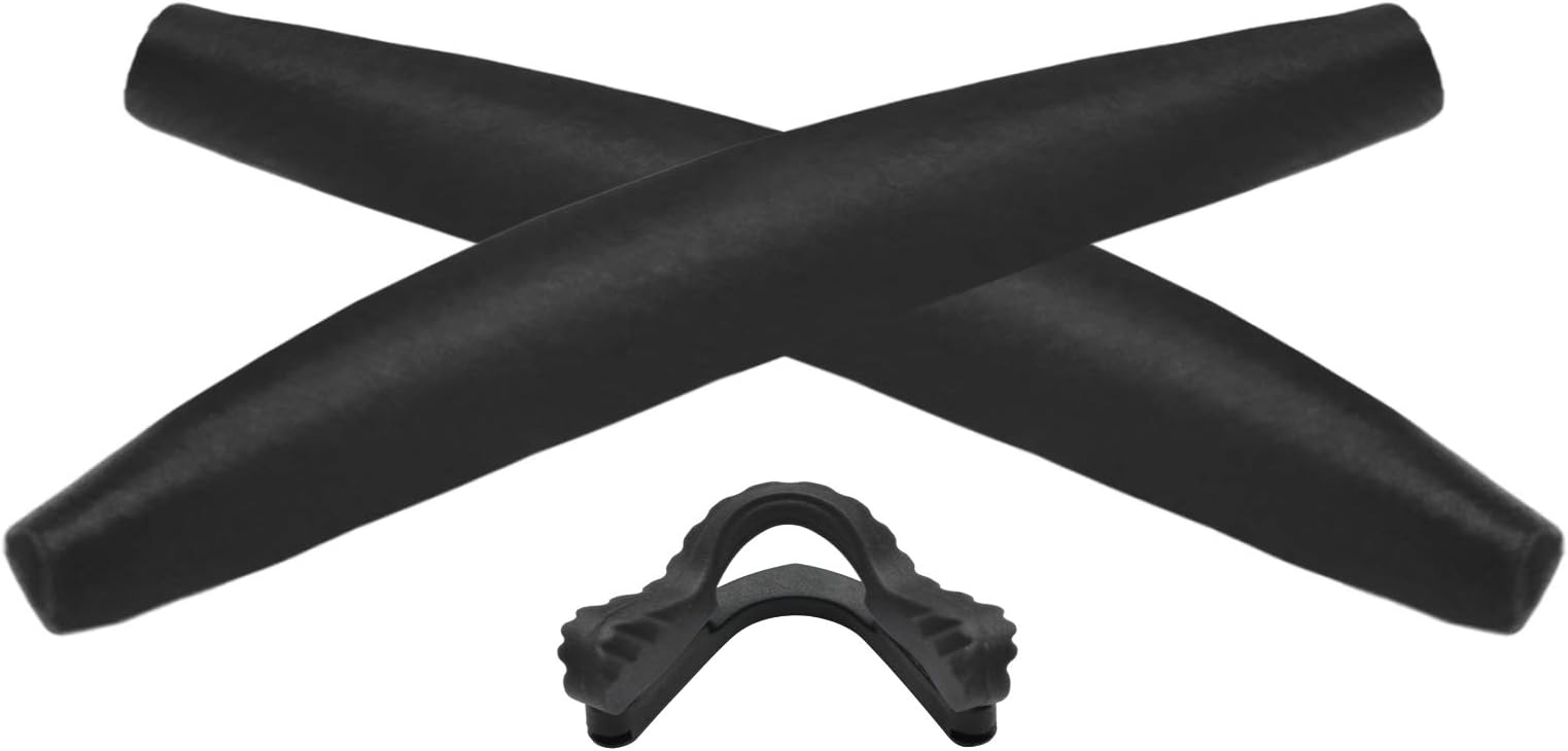 Vonxyz Earsocks Nose Piece Replacement for Oakley M Frame Heater Vented Sunglass - Black