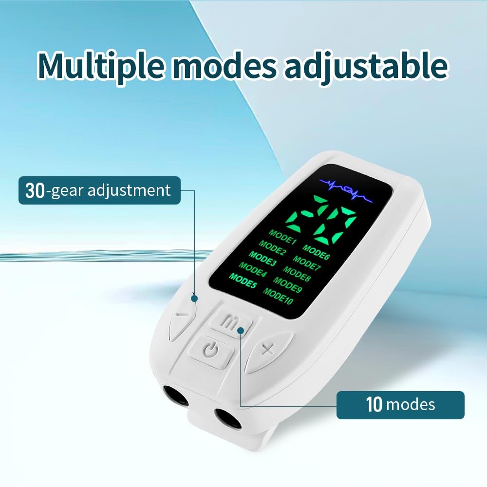Aide Au Sommeil Adulte Appareil,Appareil d'aide au Sommeil Chargement USB Instrument de Sommeil à impulsions électroniques à Micro-Courant pour améliorer Le soulagement du Stress du Sommeil Dispositif