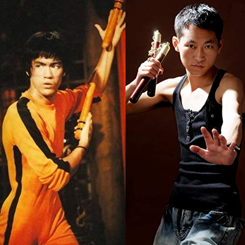 image for MARCOLO Training Equipment Safety Foam Martial Art Sticks with Swivel 