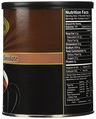 Stephen's Gourmet Hot Cocoa, 16-Ounce Cans (Dark Chocolate, Pack - 1) - Thumbnail 2