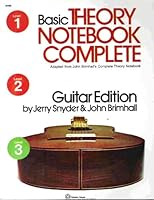 Basic theory notebook complete: Guitar edition 0849418224 Book Cover