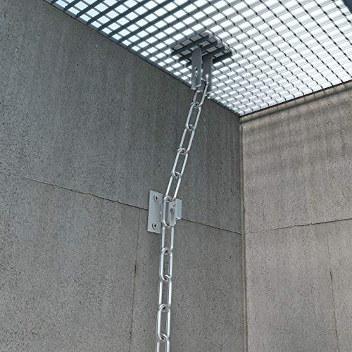 Gitterrostsicherung Basi 4 x Paar für Lichtschacht und Keller