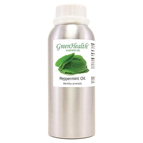 Miniatura 2 de Aceite Esencial de Menta Japonés (100% Pure & Uncut), de 8 oz botella de aluminio – Greenhealth