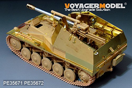 Amazon | WWII ドイツ 自走榴弾砲 ヴェスペ 基本パーツ（金属砲身付