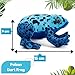 Zappi Co Peluche de Rana Venenosa Azul 100% Reciclado Relleno Imagen de Zappi Co Peluche de Rana Venenosa Azul 100% Reciclado Relleno