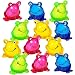 (12) 2.5" Sticky Squeeze Frogs