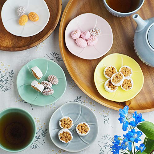 小皿5枚セット　ユリ Amazon.co.jp: テーブルウェアイースト Flower 小皿 10cm 5色 食器