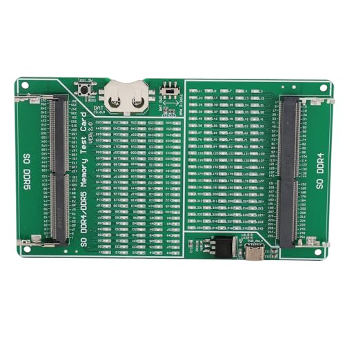 DDR4 DDR5 Speichermodul Tester 2in1 mit LED-Anzeige für Laptops – Praktisches Diagnosegerät für Techniker zur Speicherprüfung und Fehleranalyse