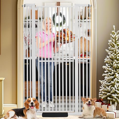 SHYUJAJIE 71 Inch Extra Tall Pet Gate for Cats, 29.5-48