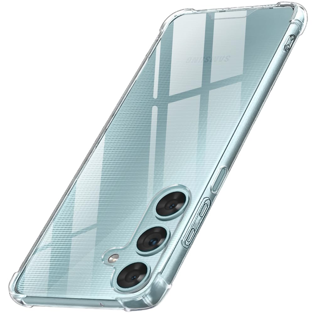 TheGiftKart Crystal Clear Back Cover Case for Samsung Galaxy M15 / F15 / M15 5G Prime Edition | 360 Degree Protection | Shock Proof Design | Transparent Back Cover Case (PC & TPU, Transparent Bumper) (B0CZRX7LGM) Amazon Price History, Amazon Price Tracker