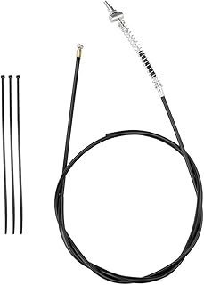 FVRITO 172cm 67 inch Rear Drum Brake Cable Line for 196cc 6.5 Hp Baja Heat Warrior Hensim Massimo MB165 MB200 Coleman Trail CT200U CT200U-EX BT200X Yerf-Dog Mini Bike Motorsports ATV Scooter Dirt Bike