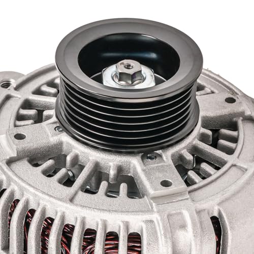 Image of PHILTOP Alternator Compatible With Toyota for 1998-2003 Sienna (100 Amp) 13806N 12V CW 6-Groove Pulley | Replacement OE 90295596, 270602009084, 138068, 19134343, 270600A04084, 270600A040, 2706020090, 13806, 13806N