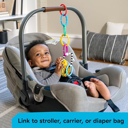 Image of Baby Einstein Cals Connectors Sensory Toy with Textured Links, Ages 0+ Months and Up