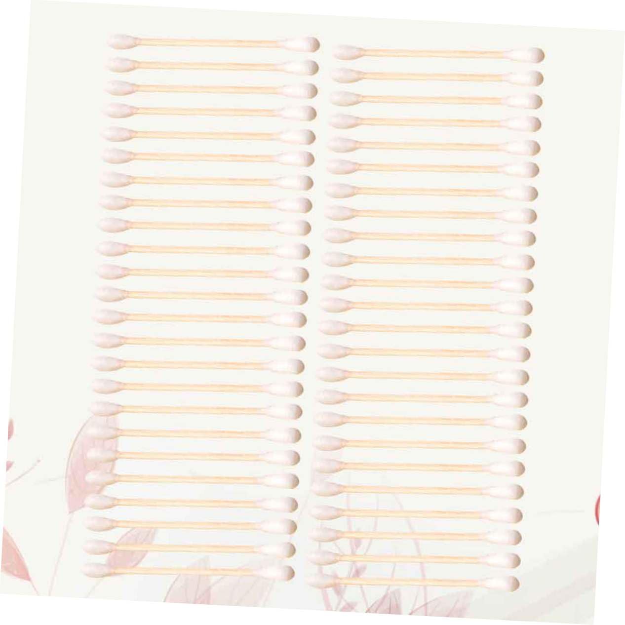 Healeved 300pcs Cotton Buds Double Head Cotton Swab Stick Gentle on Skin for Makeup Removal Cleaning and Wound Care Travel and Home Use