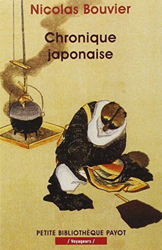 Chronique japonaise (Petite bibliothèque payot)... [French] 2228894001 Book Cover