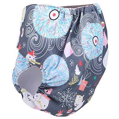 Bediffer Pañales, Pañales Impresos, Pañales de Tela, Cierres Elásticos para el Hogar(Color Mezclado (BL050))